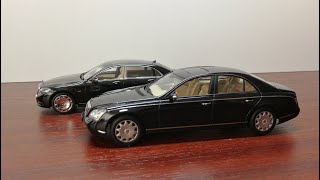 1/43 Mercedes Benz. MB Maybach (X222)+Maybach (W240).