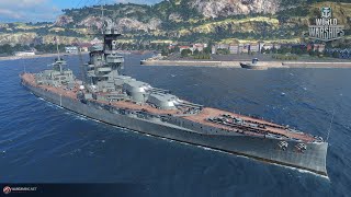 World Of Warships Iron Duke Class British Tier V battleship