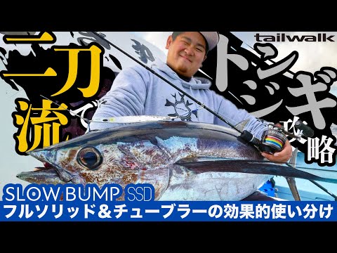 【SLOW BUMP SSD】フルソリッド&チューブラーの二刀流でトンジギ攻略【南伊勢】