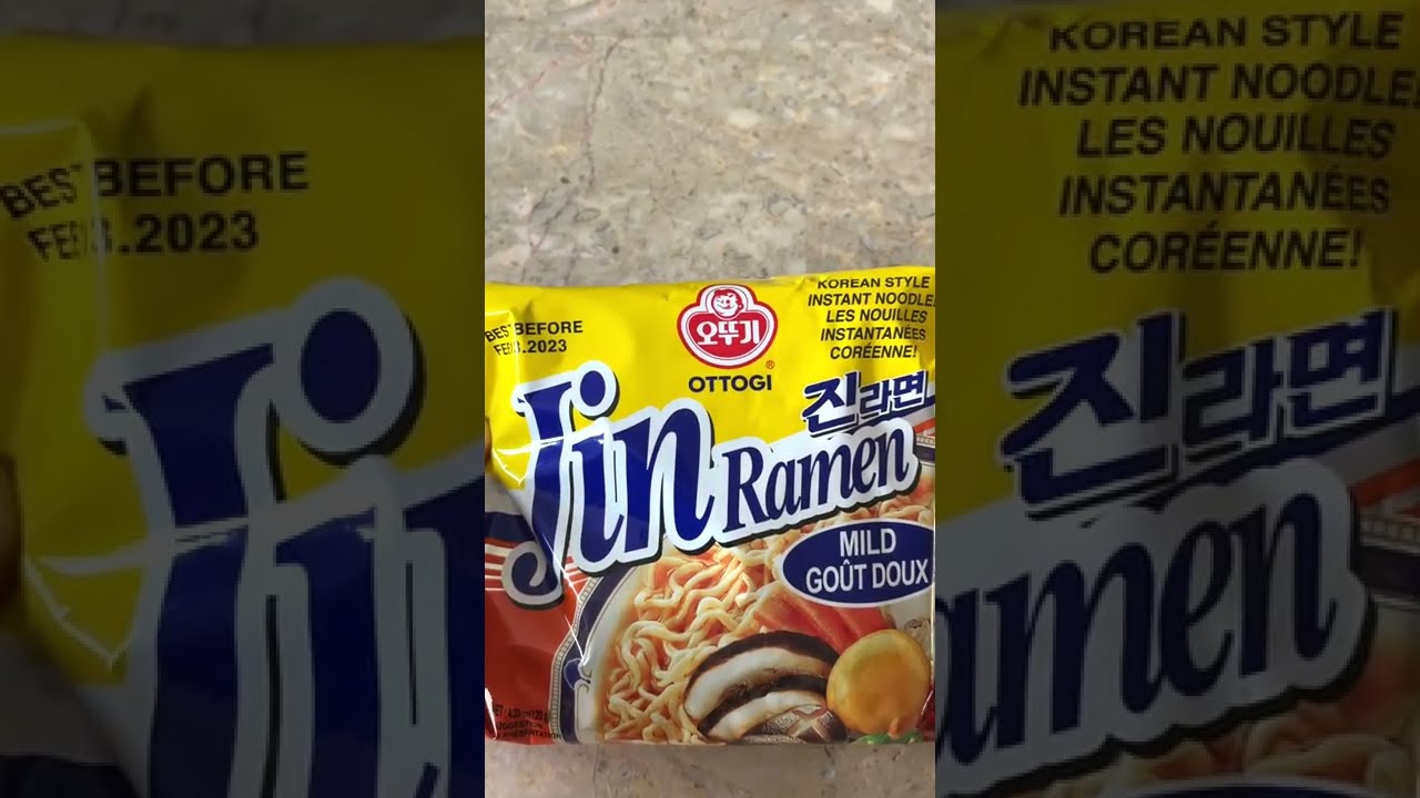 Korean Mild Jin Ramen Review