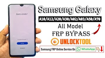 Samsung A70 Frp Bypass Unlock tool