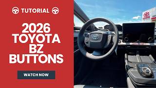 2026 Toyota BZ Limited Buttons | Tutorial