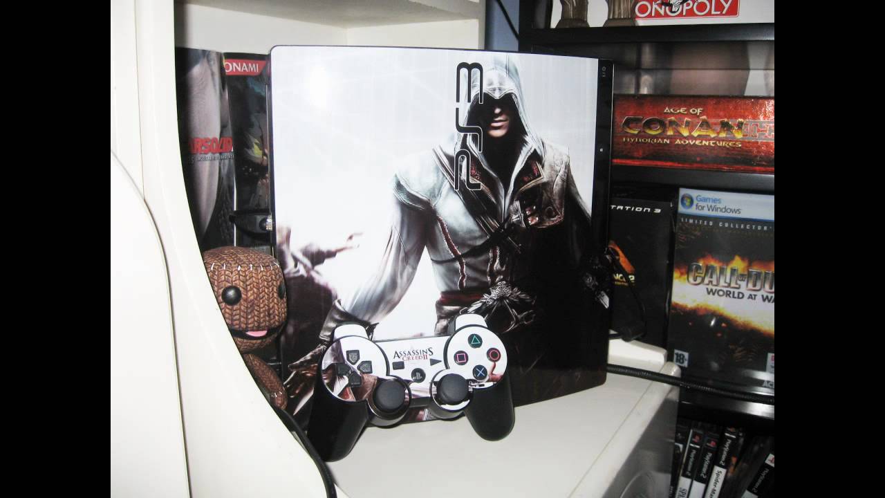 x3600h Assassin's Creed 2 Customised PlayStation 3 System! (Slim)