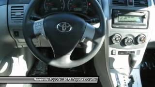 2012 Toyota Corolla - Sedan Roseville CA 3196