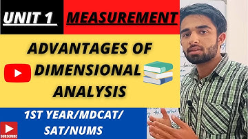 Advantages Of Dimensional Analysis | Physics | Study Wali Class | Abdul Hanan