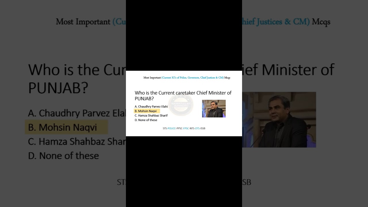 Part 10 Pakistan Current Affairs MCQs June 2023 