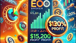 ربح سهل 50 الالف ف اقل من دقيقه من برنامج التداول eo broker اكسبرت اوبشن وكود 120%