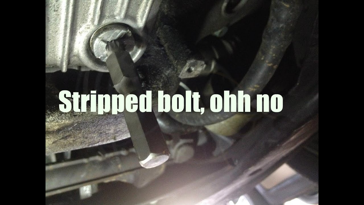 Cayenne s stripped oil drain plug, valve cover gasket job YouTube