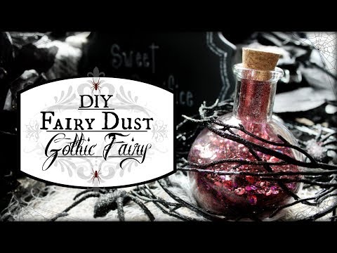 Wie man Feenstaub DIY Fairydust Potion ♥ Pixie Dust ♥ Halloween Glitter Blut Tutorial