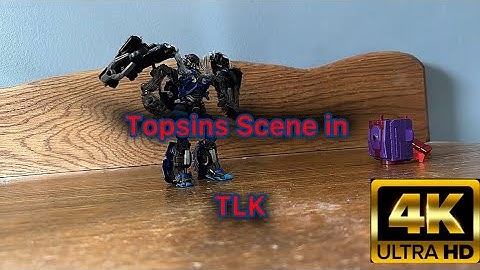 Transformer Stop Motion The Last Knight Topspin’s Scenes
