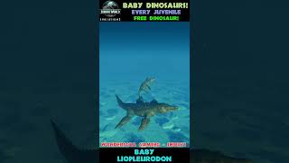 Free Dinosaur! - Baby Liopleurodon - Juvenile Dinosaur Series - JWE3 Showcase