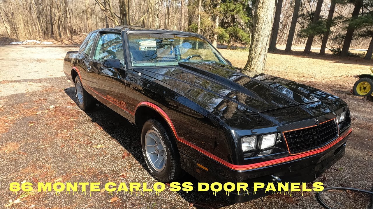 86 Monte Carlo ss door panels YouTube