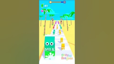 Juice Run 3D Game#shortsfeed #games #juicerun3d