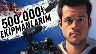 500.000 TL'lik YOUTUBE EKİPMANLARIM!