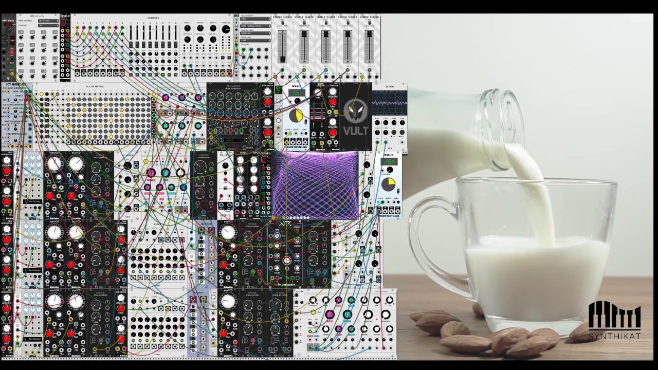 VCV Rack / Liquid / Generative Techno Jam / Synthikat