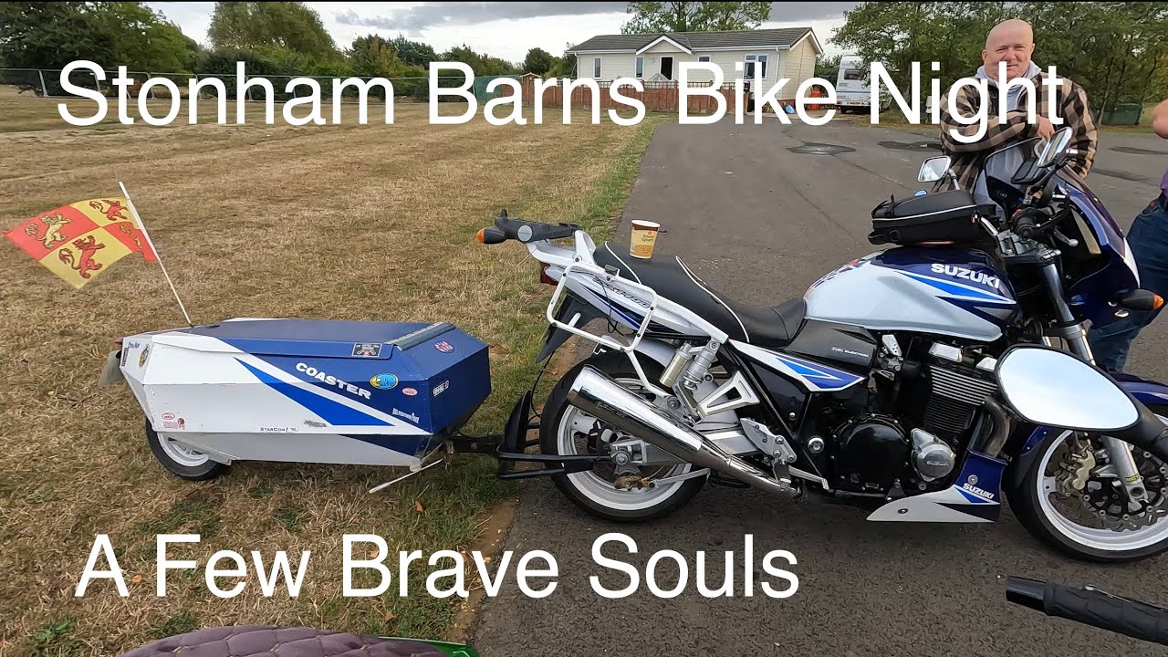 A Race to Stonham Barns Bike Night - A Few Brave Souls - YouTube
