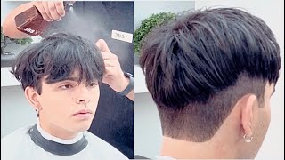 Aprende hacer corte de pelo coreano #hairstyle #tutorial #barber #cortedepelo #kpop #coreano