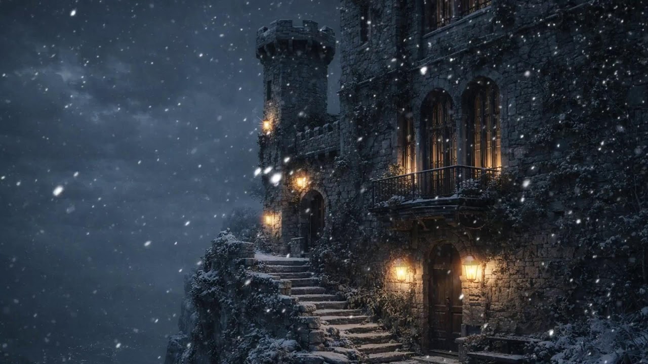 Silent Gothic Library 🕯 Study with Me Ambience (Background Instrumentals)