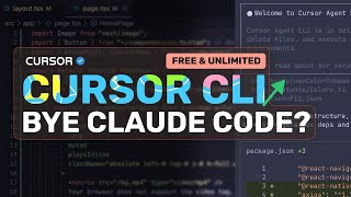 Cursor CLI (Tested) + Unlimited Free GPT-5: This is A Really GOOD & FULLY FREE CLI AI Coder!