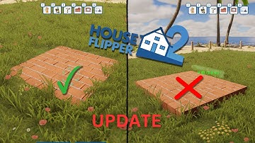 How to build ground level foundations in House Flipper 2 sandbox mode