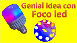 como convertir un foco led a foco rgb