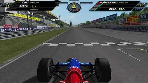 F1 Challenge VB 1992 Jordan Monza Onboard Lap