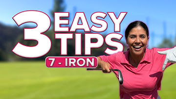 3 Easy 7 Iron Tips Every Beginner Woman Golfer Should Know!!