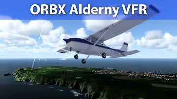 VATSIM VFR | ORBX Alderney | A2A Simulations C172