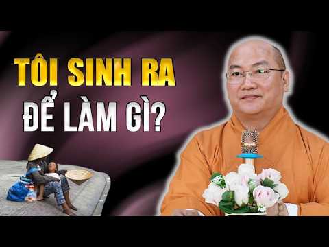 Tôi Sinh Ra Để Làm Gì Câu Hỏi Ai Cũng Từng Trăn Trở | Thầy Thích Phước Tiến
