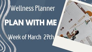 WEEKLY HEALTH & WELLNESS PLANNER SETUP | Plan with Me | Recovery Layout - Happy Planner