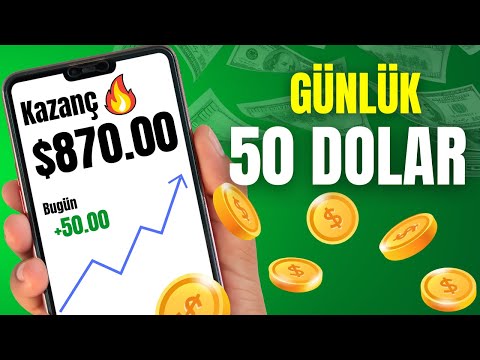 Günlük $50 Kazandıran Uygulama - (İnternetten Para Kazanma)