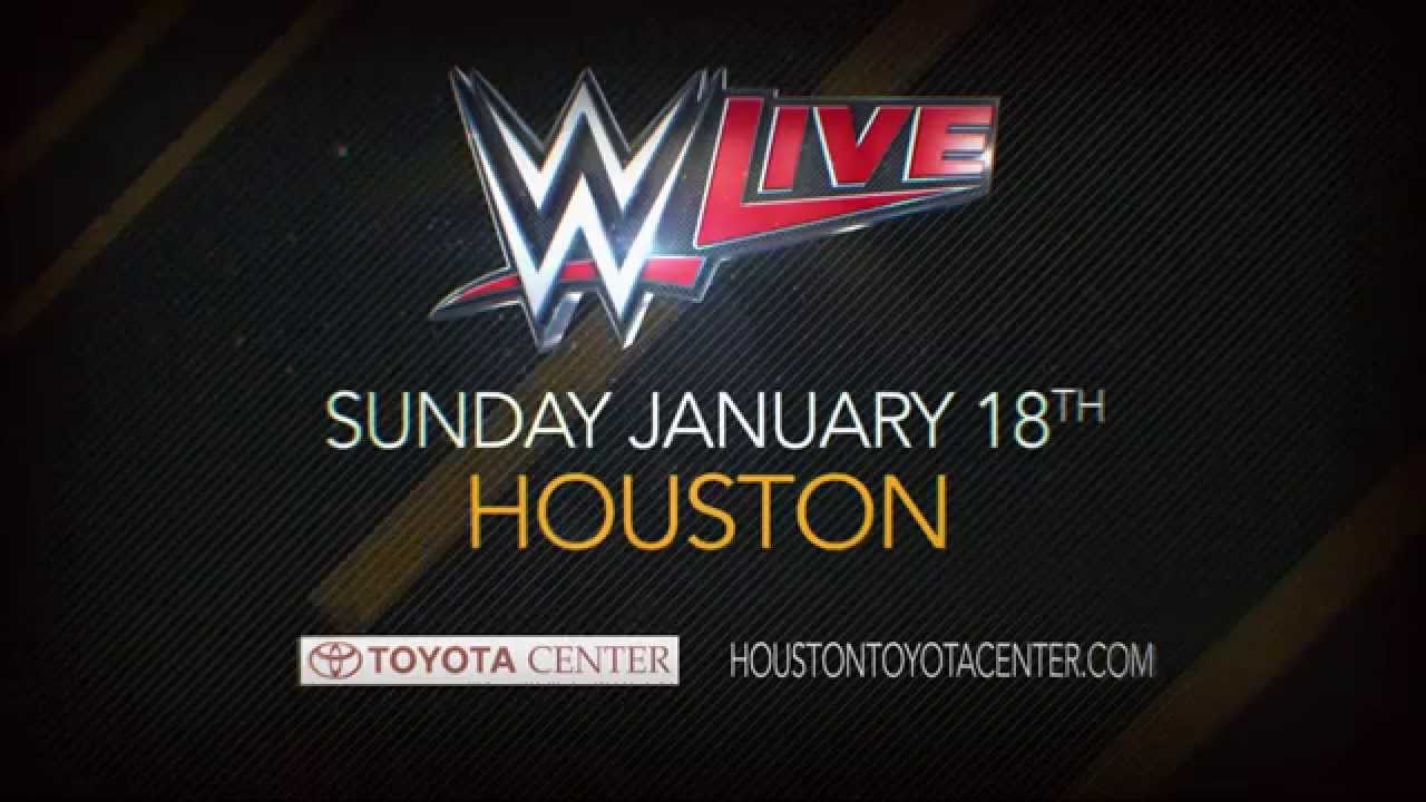 WWE Live Returns To Houston January 18th YouTube