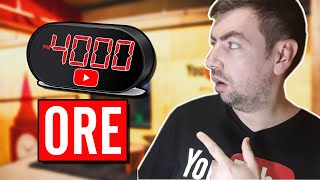 Cum faci mai REPEDE 4000 de ore de vizionare pe  Youtube  pentru MONETIZARE