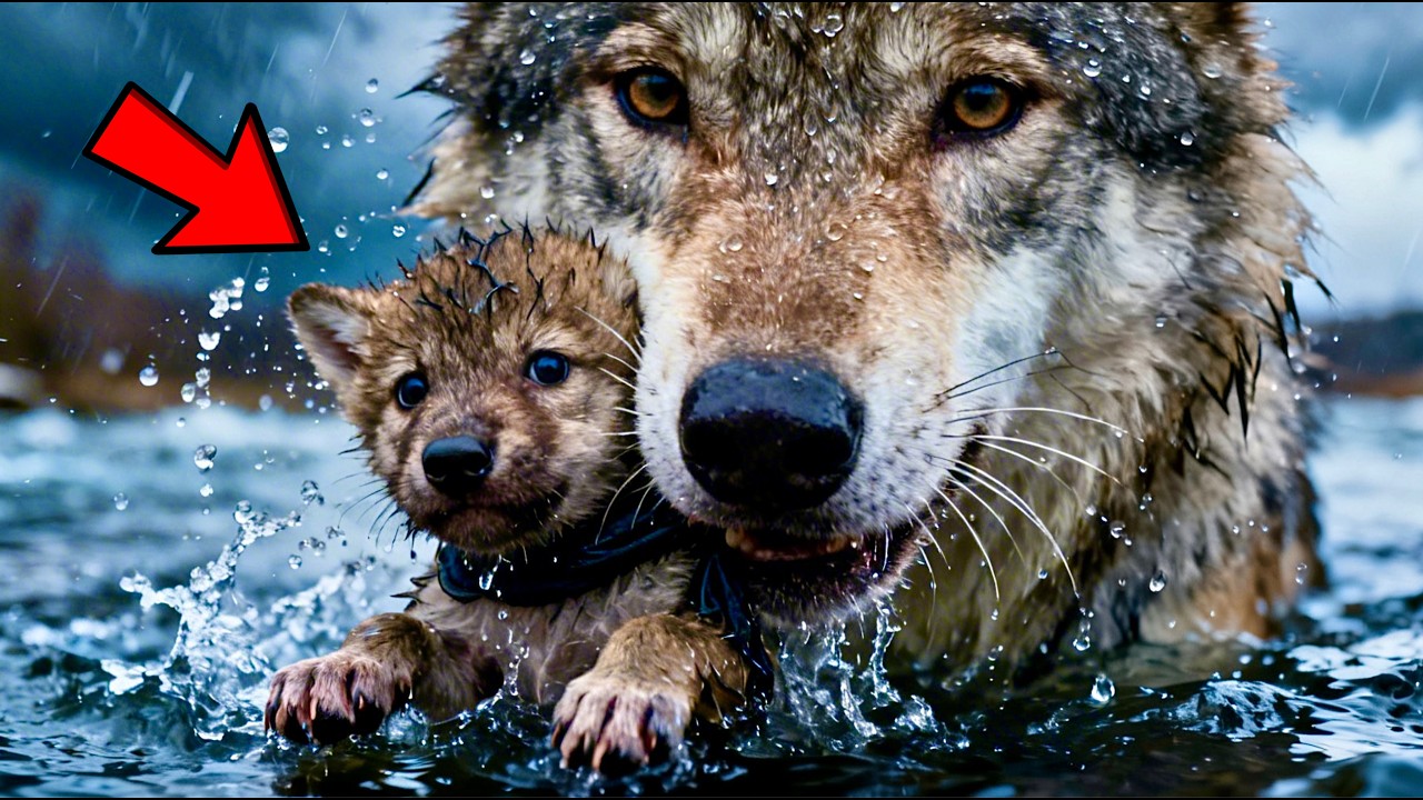 ОНА ТОНУЛА, ПРИЖИМАЯ ДЕТЁНЫША… И ТО, ЧТО СДЕЛАЛА В КОНЦЕ, НИКТО НЕ ОЖИДАЛ!