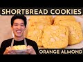 The EASIEST Orange Almond Shortbread Cookie Recipe (MELT IN YOUR MOUTH) 1 Bowl NO MIXER | Danlicious