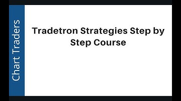 Tradetron Strategies Step by Step course