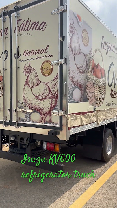 isuzu KV600 refrigerated truck for sale, WhatsApp: 86 13329899995