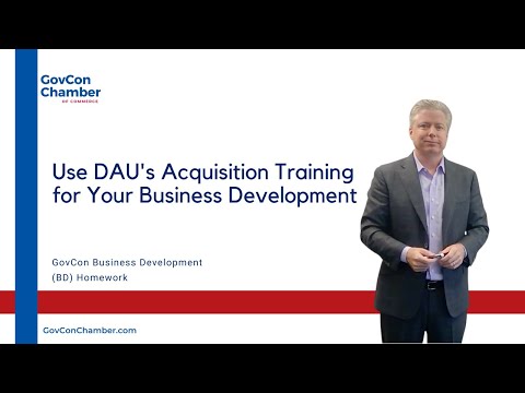 How Can Small Business Contractors Use DAU–Defense Acquisition University for Business Development?