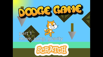 how to make a DODGE GAME on scratch part 1(movement)