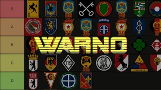 картинка: Лучшие дивизии для рейтинга //Warno