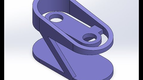 SolidWorks Tutorial | Extruded Boss/Base + Extruded Cut + Plane