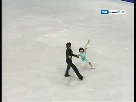 2008 yuko kawaguchi alexander smirnov sp europeans