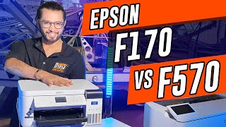 Impresora Epson F170 vs F570 ¿Cuál comprar para tu negocio de sublimación?