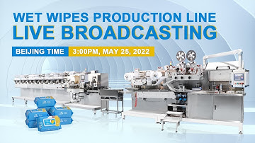 How To Produce Wet Wipes (30-120pcs/pack Wipes Production Line)