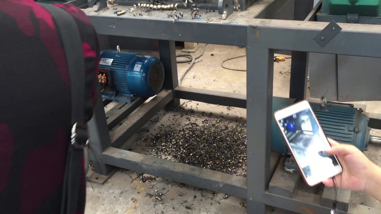 Iron chip steel pin shredder of HengYI