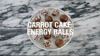 Carrot cake shakeology energy balls ...