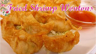 Deep-Fried Shrimp Wontons