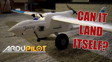 Volantex Ranger 2400 - Ardupilot Autoland with LiDAR Sensor