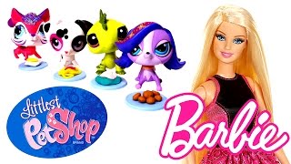 Barbie LPS Minişlere Yemek Yapıyor