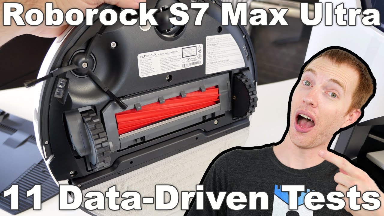 Roborock S7 Max Ultra Review: 11 Data-Driven Tests - YouTube